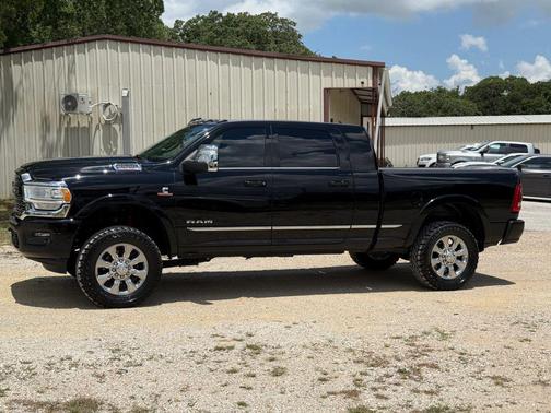 Diamond Black Crystal Pearlcoat 2023 RAM 2500 Limited Mega Cab 4x4 6'4' Box