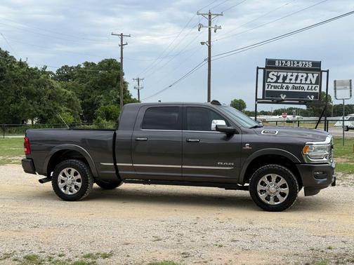 Granite Crystal Metallic Clearcoat 2021 RAM 2500 Limited Mega Cab 4x4 6'4' Box