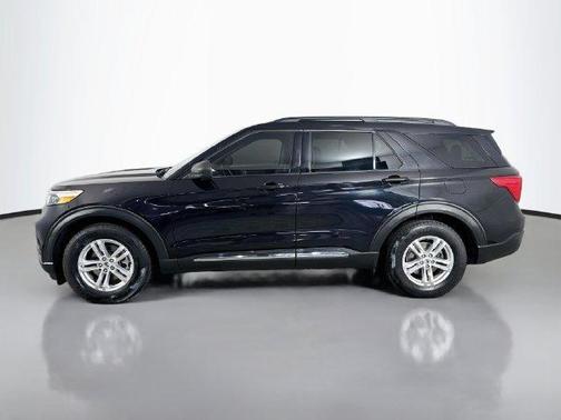 Black Metallic 2021 Ford Explorer XLT