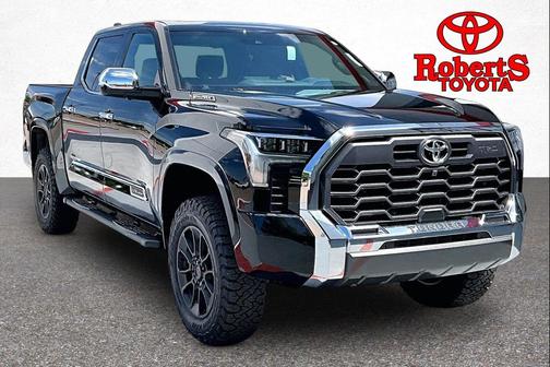 Midnight Black Metallic 2026 Toyota Tundra Hybrid 1794 Edition