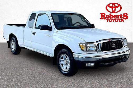Super White 2003 Toyota Tacoma Xtracab