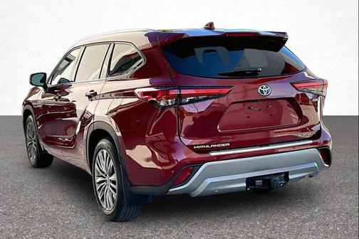 Ruby Flare Pearl 2021 Toyota Highlander Hybrid Platinum