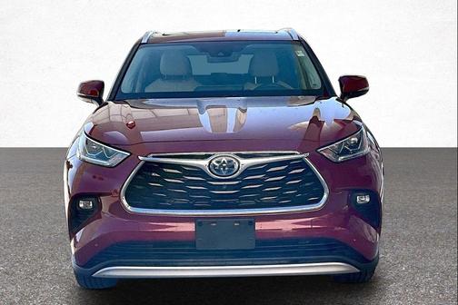 Ruby Flare Pearl 2021 Toyota Highlander Hybrid Platinum