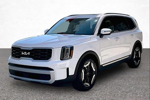 Glacial White Pearl 2025 Kia Telluride S
