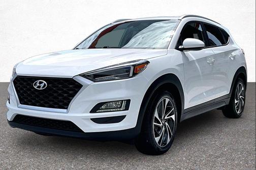 Winter White 2021 Hyundai TUCSON Sport