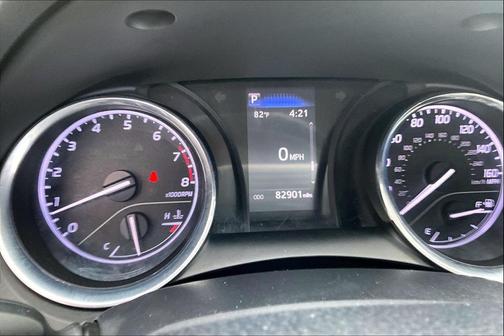 Super White 2020 Toyota Camry LE