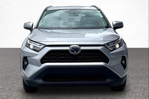 Silver Sky Metallic 2024 Toyota RAV4 Hybrid XLE Premium