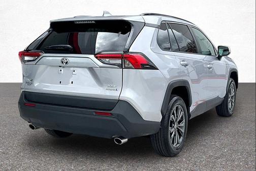 Silver Sky Metallic 2024 Toyota RAV4 Hybrid XLE Premium