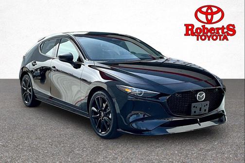 Jet Black Mica 2025 Mazda Mazda3 2.5 Turbo AWD