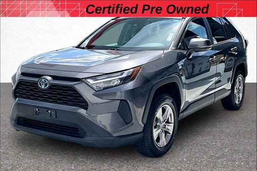 Magnetic Gray Metallic 2023 Toyota RAV4 Hybrid XLE