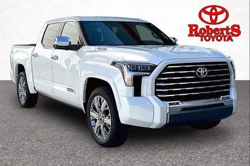 Wind Chill Pearl 2026 Toyota Tundra Hybrid Capstone