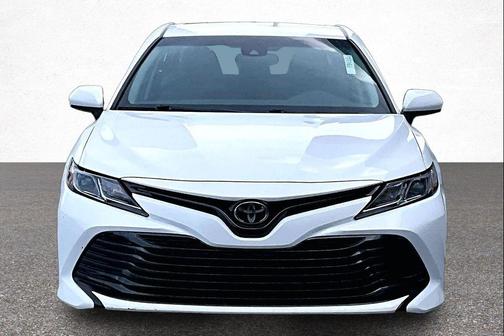Super White 2020 Toyota Camry LE