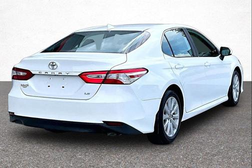 Super White 2020 Toyota Camry LE