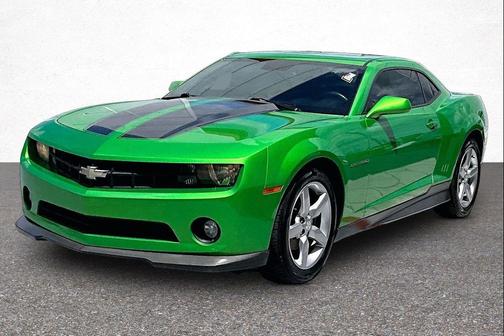 Synergy Green Metallic 2010 Chevrolet Camaro 1LT