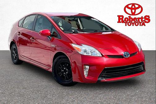 Barcelona Red Metallic 2013 Toyota Prius Two