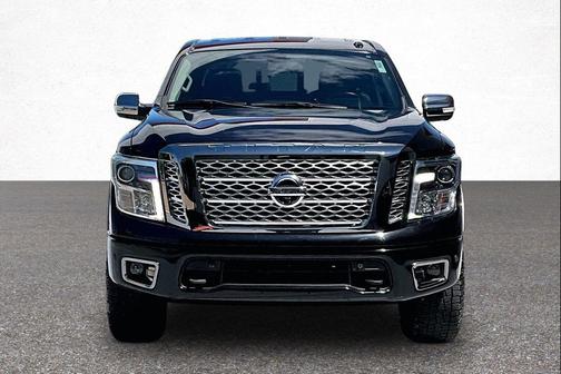 Magnetic Black 2017 Nissan Titan Platinum Reserve