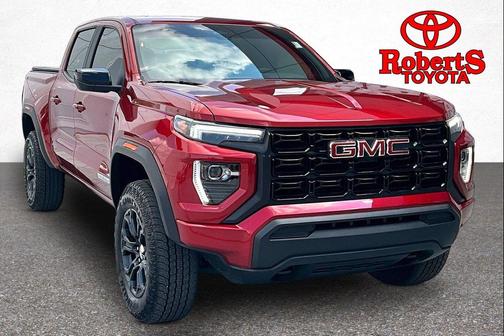 Volcanic Red Tintcoat 2024 GMC Canyon Elevation