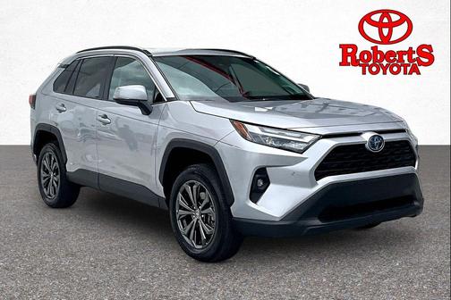 Silver Sky Metallic 2024 Toyota RAV4 Hybrid XLE Premium
