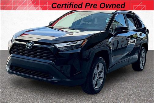 Midnight Black Metallic 2024 Toyota RAV4 Hybrid XLE