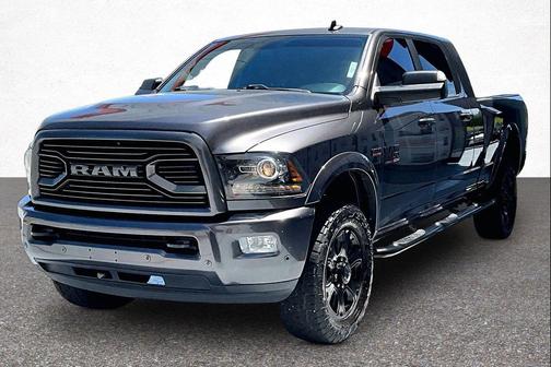 Granite Crystal Metallic Clearcoat 2018 RAM 2500 Laramie Mega Cab 4x4 6'4' Box