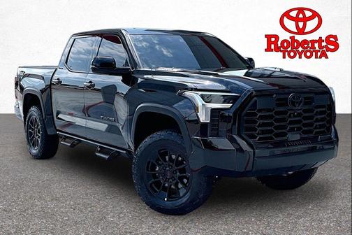Midnight Black Metallic 2024 Toyota Tundra Hybrid Limited