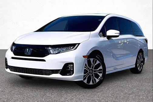 Platinum White Pearl 2025 Honda Odyssey Elite