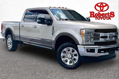 White Gold Metallic 2017 Ford F-250 King Ranch