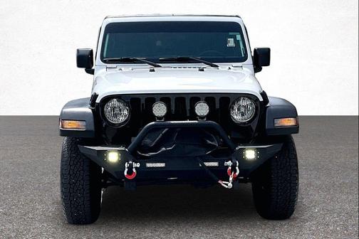 Bright White Clearcoat 2023 Jeep Wrangler Sport S
