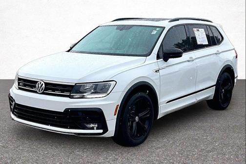 Pure White 2019 Volkswagen Tiguan 2.0T SEL R-Line