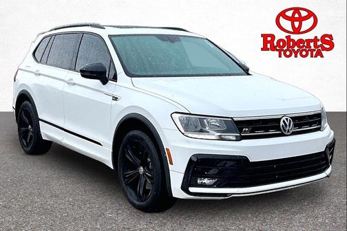 Pure White 2019 Volkswagen Tiguan 2.0T SEL R-Line