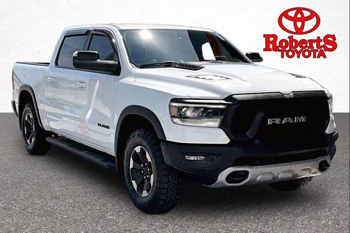 Bright White Clearcoat 2020 RAM 1500 Rebel