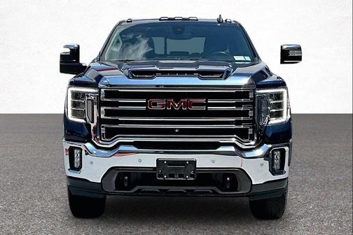 Pacific Blue Metallic 2021 GMC Sierra 2500 SLT