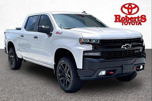 Silver Ice Metallic 2021 Chevrolet Silverado 1500 LT Trail Boss