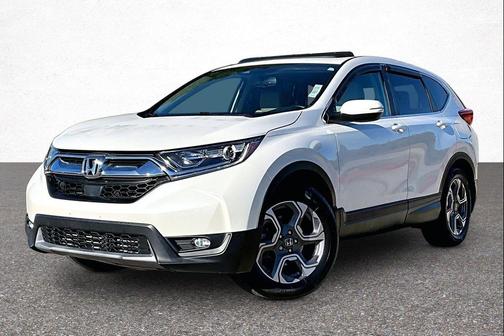 White Diamond Pearl 2017 Honda CR-V EX-L
