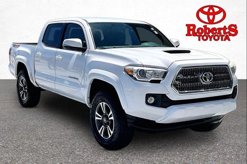 Super White 2017 Toyota Tacoma TRD Sport