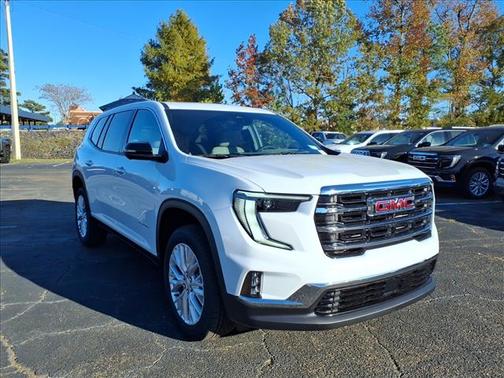 Glacier White 2026 GMC Acadia Elevation
