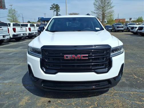 Summit White 2021 GMC Acadia SLE