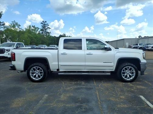 White Frost Tri-Coat 2018 GMC Sierra 1500 SLT