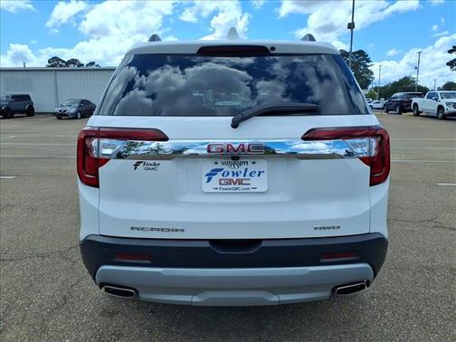 Summit White 2020 GMC Acadia SLT