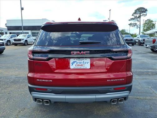 Volcanic Red 2026 GMC Acadia Elevation