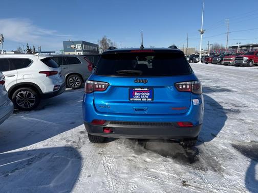 Blue 2023 Jeep Compass Trailhawk