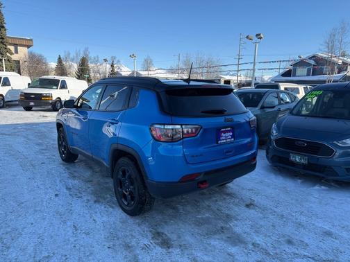 Blue 2023 Jeep Compass Trailhawk