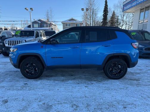 Blue 2023 Jeep Compass Trailhawk