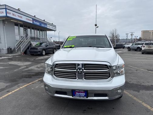 White 2015 RAM 1500 SLT