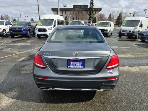 Blue 2018 Mercedes-Benz E-Class E 300 4MATIC