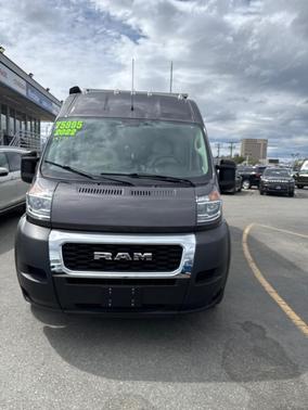 Gray 2021 RAM ProMaster 3500 Window Van High Roof