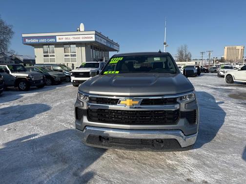 Gray 2025 Chevrolet Silverado 1500 LT