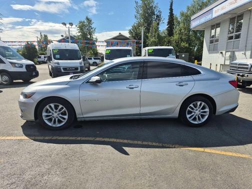 Silver 2018 Chevrolet Malibu LT