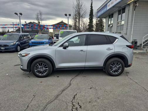 Sonic Silver Metallic 2020 Mazda CX-5 Touring