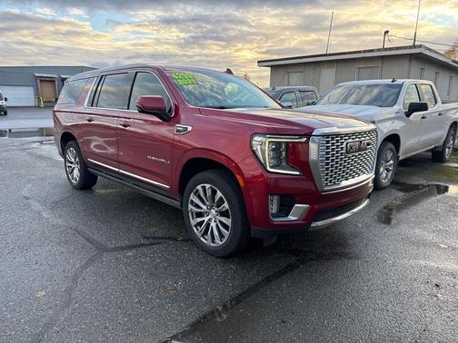 Red 2021 GMC Yukon XL Denali